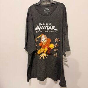 Nickelodeon Avatar The Last Airbender Charcoal Tee